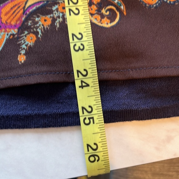 Chicos Paisley Tank Top. Size 2=12/14 - Picture 5 of 5